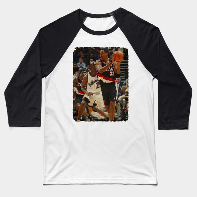 Michael Jordan vs Scottie Pippen Vintage Baseball T-Shirt by Milu Milu